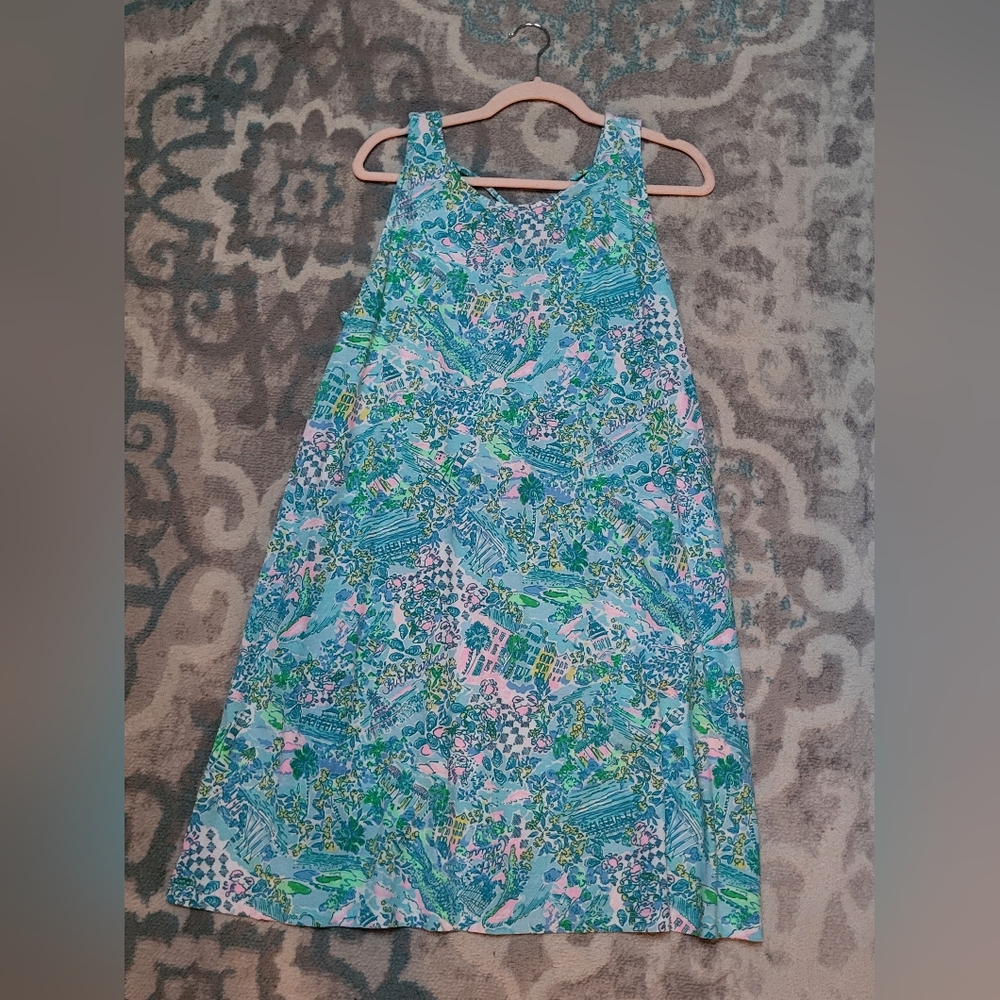 Lilly Pulitzer Kristen Swing Dress In Lilly Loves South Carolina